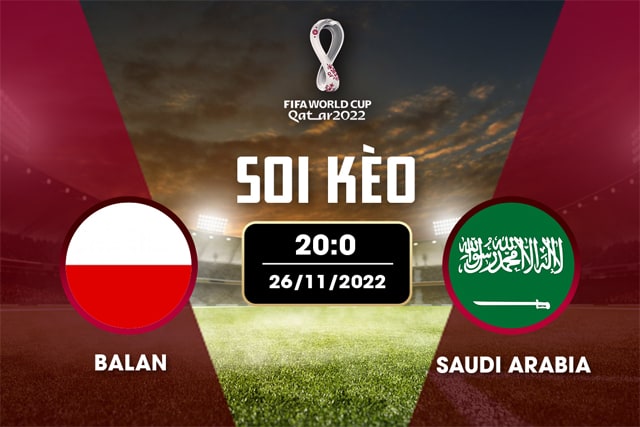 Soi kèo bóng đá W88.ws – Ba Lan vs Ả Rập Saudi, 26/11/2022– Giải World Cup