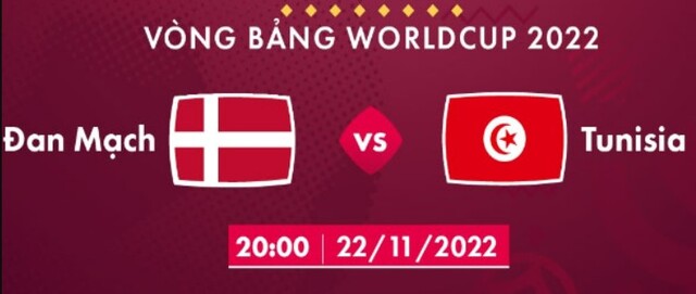 Soi kèo bóng đá W88.ws  – Đan Mạch vs Tunisia, 22/11/2022 – Giải World Cup