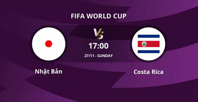 Soi kèo bóng W88.ws – Nhật vs Costa Rica, 27/11/2022– Giải World Cup